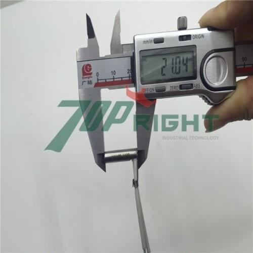 Right angle cartridge heater dia.6x21mm 12v 40w molding heating rod 20pcs/lot