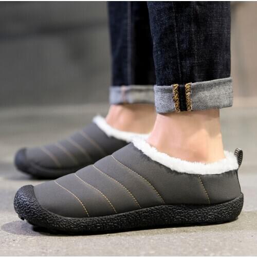 New Brand Super Warm Men Winter Boots Women Plush Warm Waterproof Rain Boots Shoes Male Ankle Snow Boots Botas Masculina Bota