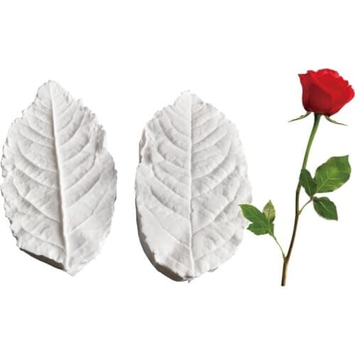 NEW Rose Leaf Veiner Silicone Mold Fondant Mould Cake Decorating Tools Chocolate Gumpaste,Sugarcraft,Kitchen Accessories M2467