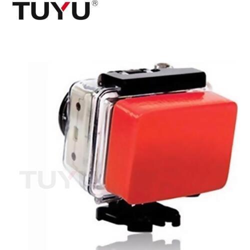 TUYU Anti Sink Float Box with 3M Adhesive Sticker for GoPro Max Hero 9 8 7 6 5 DJI OSMO INSTA360 One X2 Camera Accessories