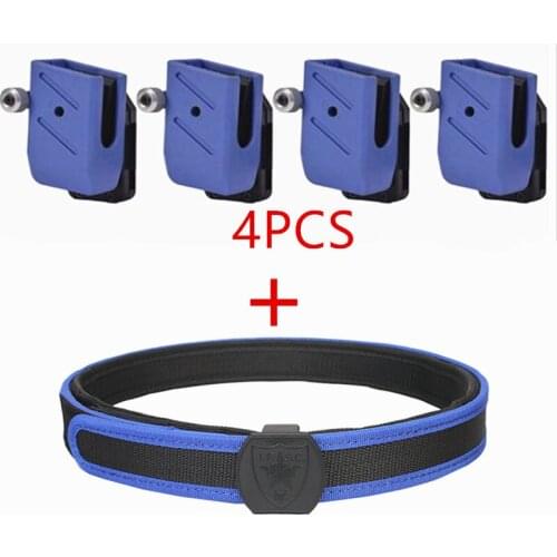 IPSC Belt Holster Speed Magazine Pouch Set Competition Shooting Belt Tactical Mag Holster Pistol Quick Magazine Pouch Party