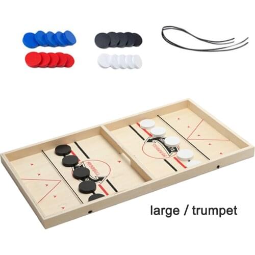 Family Fast Sling Puck Game Parent-Child Interactive Game Board Toys