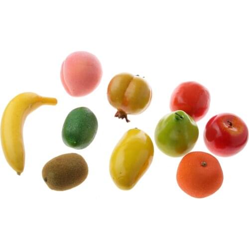 Mixture of Artificial Lifelike Simulation Realistic Fake Fruit for Home