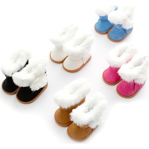 Warm Shoes doll shoes for 18" inch american girl doll for baby gift