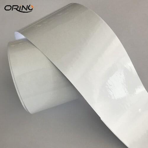 10cm Width White Gloss Car Vinyl Wrap Roll with Air Release Technology DIY Styling Sticker Wrapping