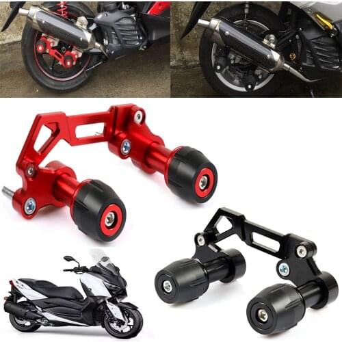 Universal Motorcycle Crash Anti Falling Protector silencer Wheel Slider For YAMAHA XMAX NMAX NVX 125 250 300 400 Honda PCX 125