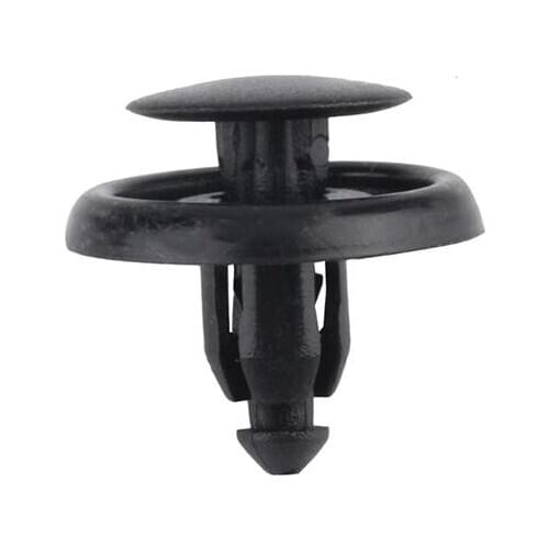 50pcs Auto Bumper Fastener 7mm Hole Rivet Retainer Push Engine Cover Car Door Trim Panel Clip Fasteners for Toyota Universal Car