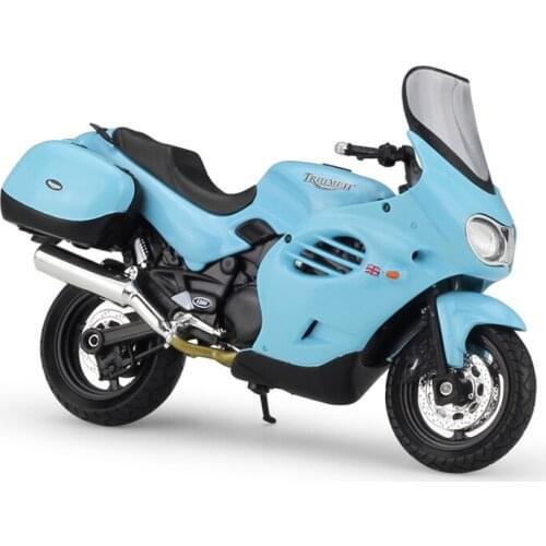 1:18 WELLY Motorcycle 2002 TRIUMPH Trophy Metal Diecast Alloy Model Toys Gift