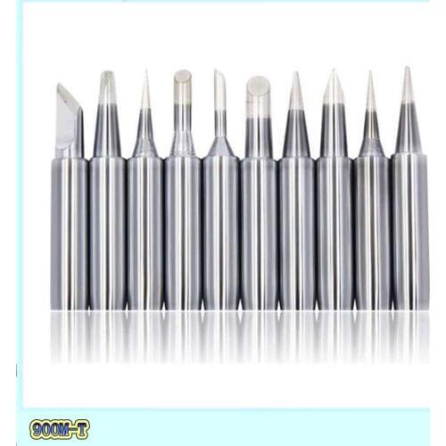10Pcs Solder Screwdriver Electric Iron Tip Head 900M-T for Soldering Rework Station Welding Repair Tool