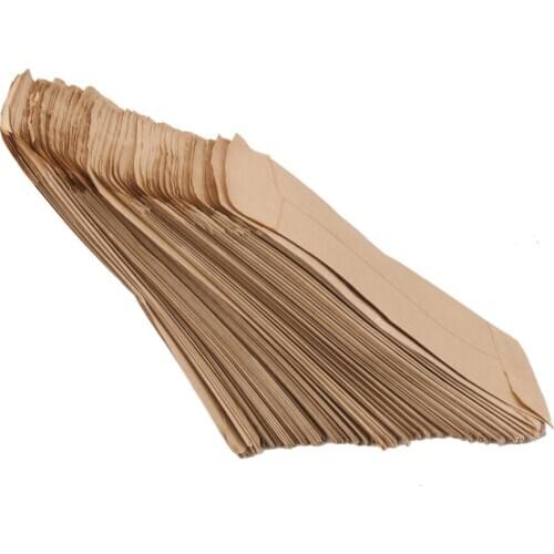 100 Kraft Paper Seed bags for the control of pollination in vegetable 6*10cm
