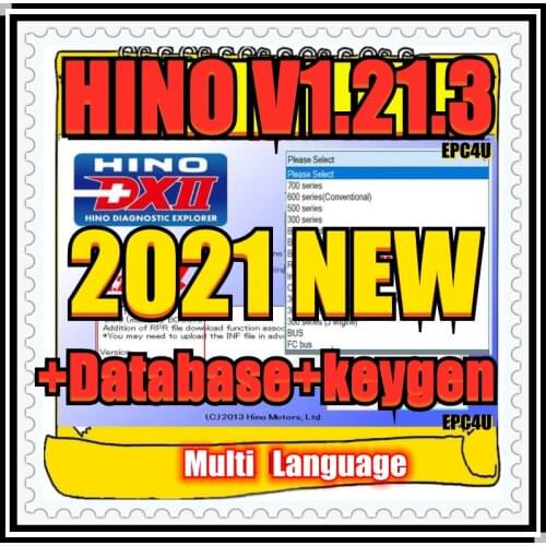 2021 for Hino Diagnostic EXplorer 2 for Hino DX2 v1.1.21.3 + Troubleshootings Database + Keygen Activator