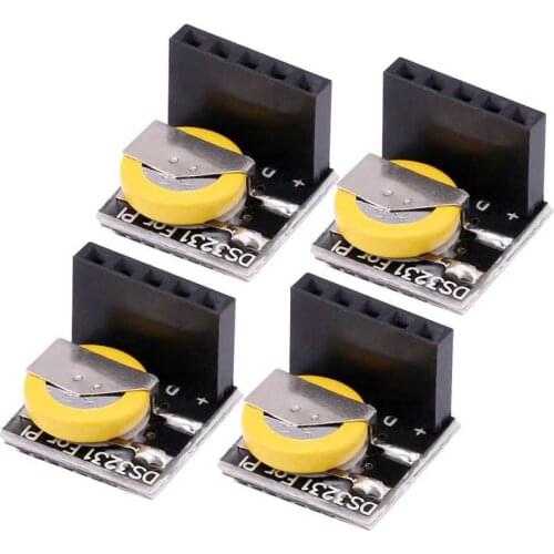 4pcs Clock Module DS3231 High Precision Real Time RTC Clock Module Memory Module for Raspberry Pi