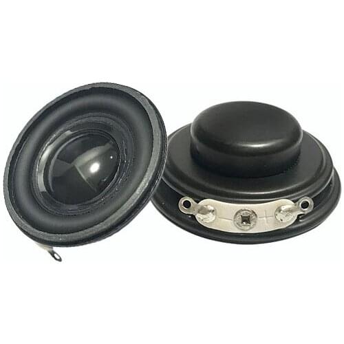 40mm Full Range Speaker 1.5 Inch 4Ohm 5W Portable Speaker Ultra-Thin Loudspeaker Speaker Accessory Home Theater DIY 2Pcs