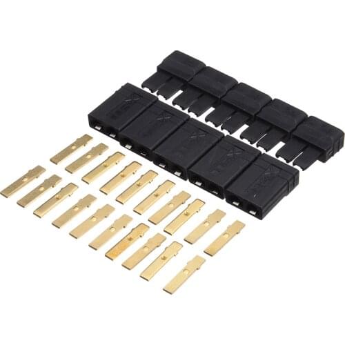 5 Pairs T Plug Connector T Plug Connector Adapter Terminals For RC Battery Brushless ESC Accessories