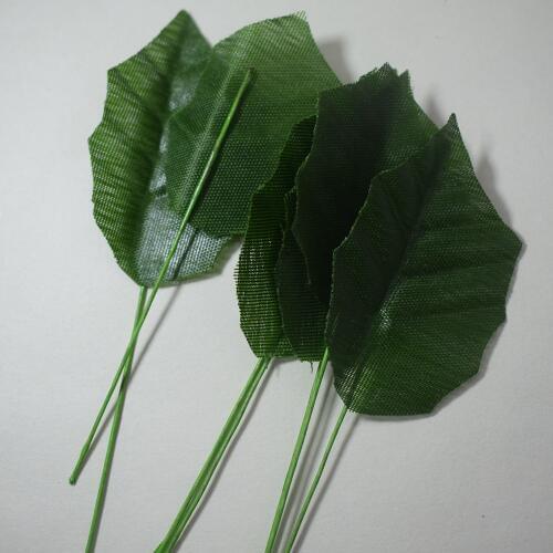 50pcs Artificial Silk Leaves Green Leaf Christmas Wedding Home Decoration DIY Garland Flower Christmas Table Decorations