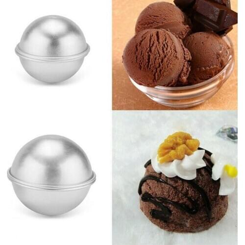 6Pack Aluminum Bath Bomb Molds Kitchen Men Household Homemade Cupcakes Mold