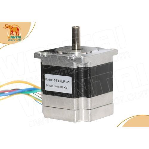 Promotion)Wantai 57BLF01 Brushless DC Motor 63W,24VDC,3000RPM rated speed CNC