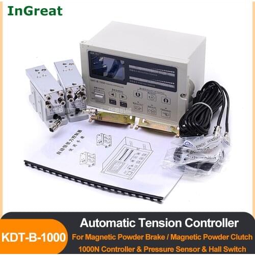 1000N 100KG Automatic Tension Controller & Pressure Sensor& Hall Switch Kits for Magnetic Powder Brake Clutch Printing Machine