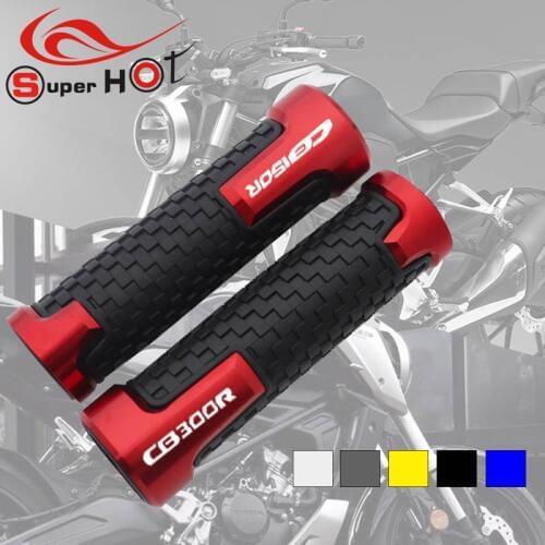 For Honda CB300R CB150R 2018-2020 Motorcycle Accessories handlebar grip handle bar Motorbike grips with CB300R CB150R LOGO