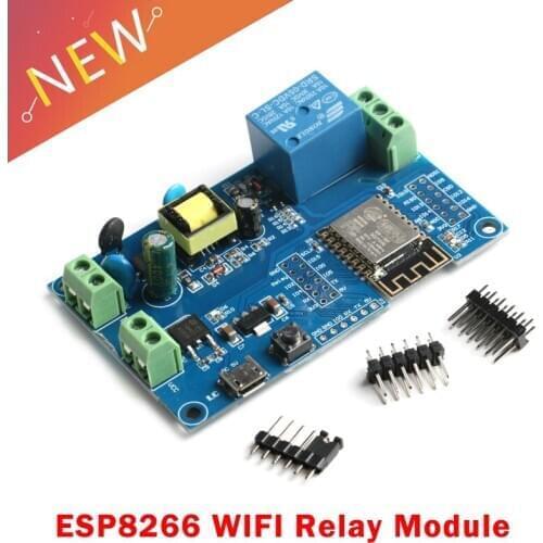 ESP8266 WIFI Wireless Relay Module AC DC Power Supply Single Relay ESP 12F Development Board Module Remote Control Smart Home
