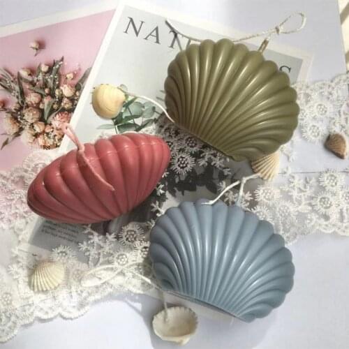DIY Shell Candle Molds Candle Making Mould Handmade Soap Molds Clay Craft Tools
