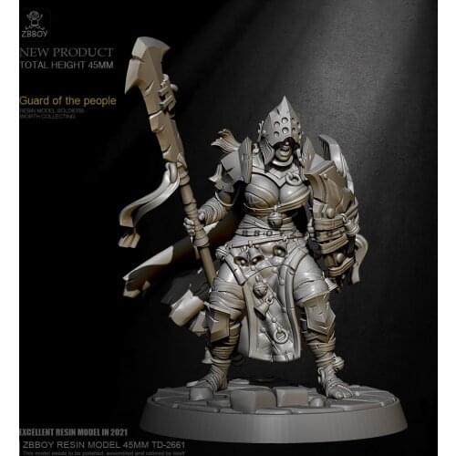 H45mm Resin model kits DIY self-assembled TD-2661