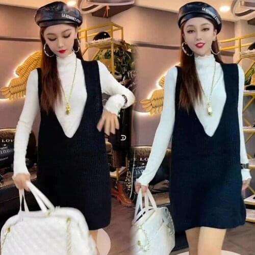 Модные вязаные платья Hello money China At AliExpress