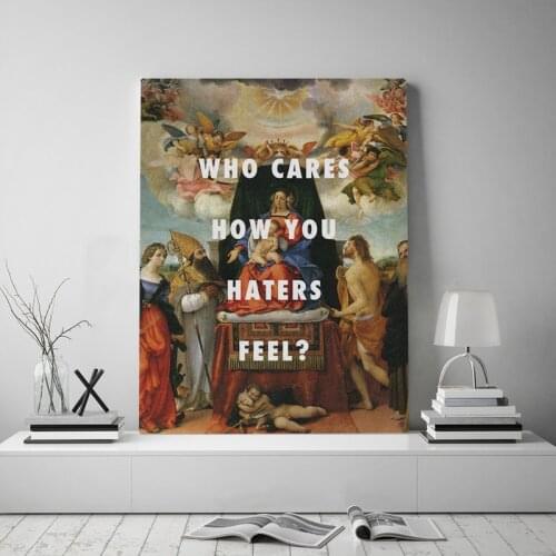 Canvas Wall Art Home Lorenzo Lotto Decorative Renaissance Printed Classical Poster Character Painting Modern Modular For Office