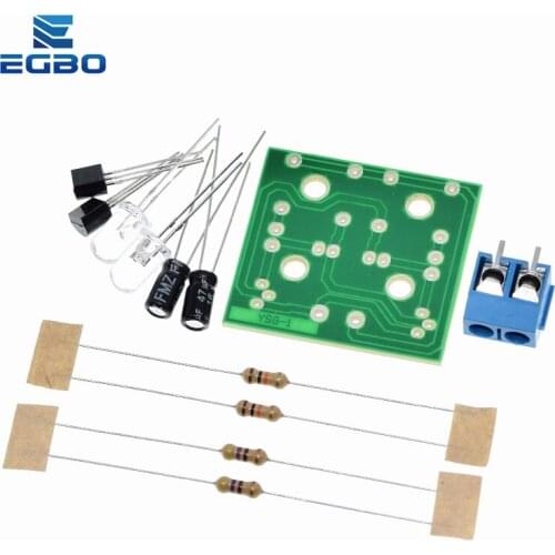 Simple LED Flash DIY Kits Circuit Electronics DIY Electronic Suite 1.2mm Parts for Arduino Flash LED Kit Electronic DIY Kit