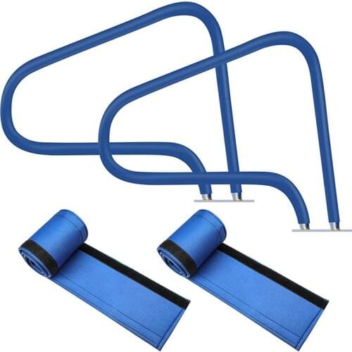 NEW-2Pcs 4 Feet Swimming Pool Hand Hand Grip Fixing Straps Pool Handrail Covers for Swimming Pool Ladder Handrail Supplies
