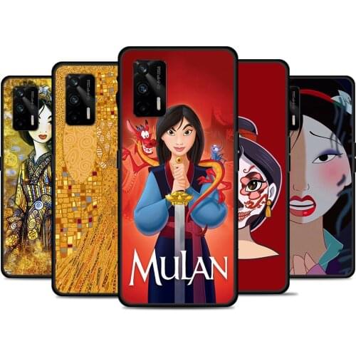 Mulan Princess For Realme 8 GT Neo Flash Edition Explorer Master Q3 Pro Narzo30 C21 C11 C20A C21Y Phone Case