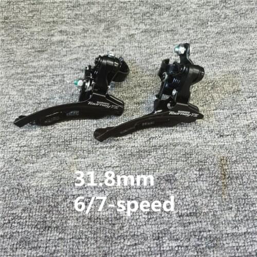 Shimano TOURNEY TZ FD-TZ500 Mountain Bike Down Swing Front Derailleur Clamp Band Mount 3x7/6-speed Bicycle Parts