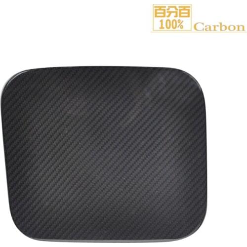 Fuel Tank Cap Cover Oil Gas Box Dry Carbon Fiber Trim Decoration for Infiniti Q50 2014-2020 Car Gas Tank Cap Trim