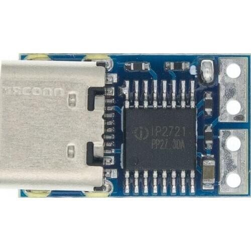 Type-C PD decoy module PD2.0 PD3.0 to DC DC trigger extension cable QC4 charger 9V 12V 15V 20V Fast Quick Charger Circuit Board