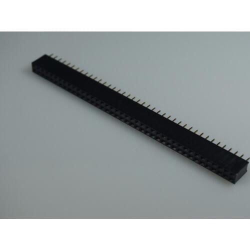 10pcs Pitch 2.54mm 2x40 Pin Female Dual Row Pin Header Strip DIP type through hole dual rows PCB Socket Headers