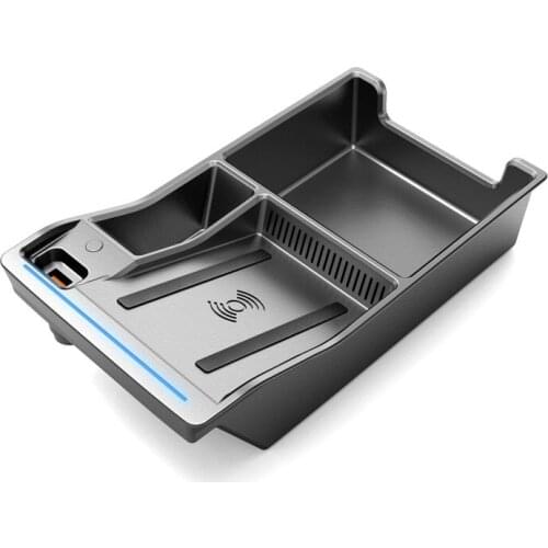 15W Car QI Wireless Charging Phone Charger Fast Charging Case Phone Holder For- A4L A5 S5