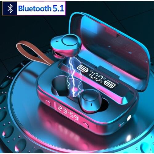 A13 TWS Touch Control Wireless Bluetooth 5.1 Headphones In Ear Stereo Sport Headsets Noise Reduction IPX7 Waterproof Earphones