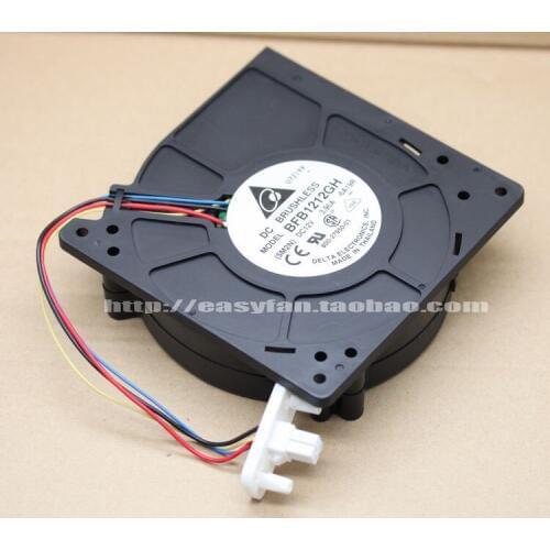 Detla Electronics BFB1212GH 6A19R DC 12V 3.96A 120x120x32mm Car Violent Fan