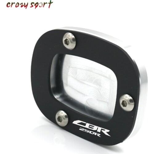 Side Kickstand Stand Extension Support Plate For HONDA CBR250RR CBR 250RR CBR250 RR 2017 2018 Motorocyle Accessories