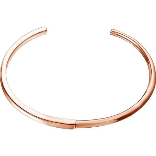 Signature Bangle 2021 Bracelet Fits Original 925 Silver Charms & Beads Woman DIY Jewelry Making