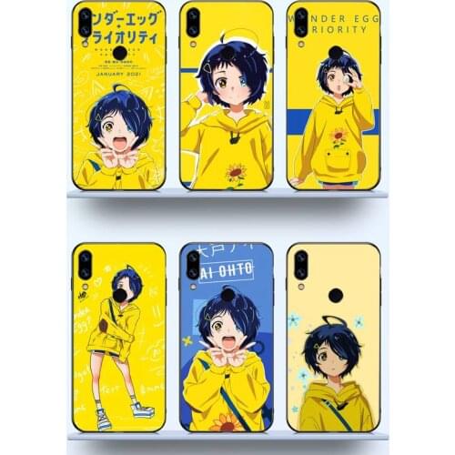 Wonder Egg Priority Ai Kawaii Phone Case For Xiaomi Redmi note 7 8 9 t max3 s 10 pro lite funda shell coque cover