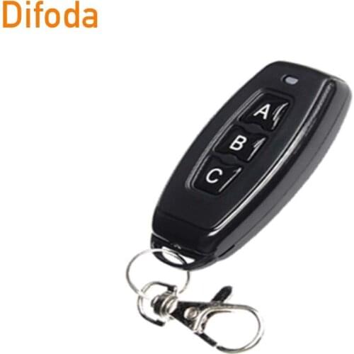 Difoda 433Mhz Universal Wireless Remote Control Switch RF Relay Receiver Module RF Remote controllor Transmitter