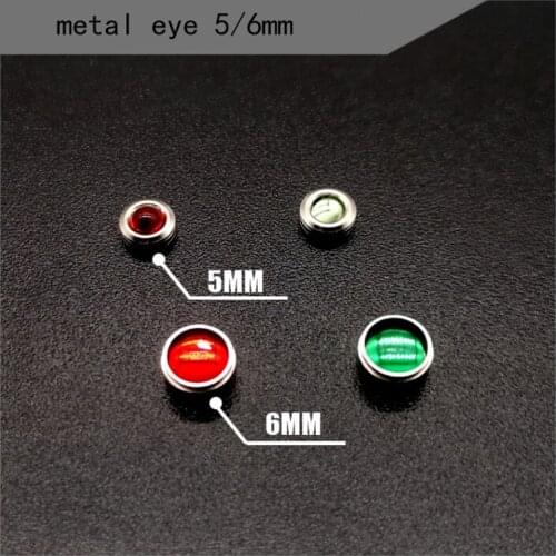 For Model Making Tools Gundam Zago Military Model Metal Eye Sighting Mirror Metal Eye 5/6MM