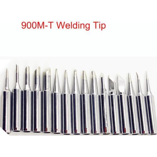 FEORLO 5/10pcs/Lot Lead-free Solder Iron Tips 900M-T For HAKKO SAIKE ATTEN AOYUE KADA YIHUA 936/907/942 Soldering Rework Station