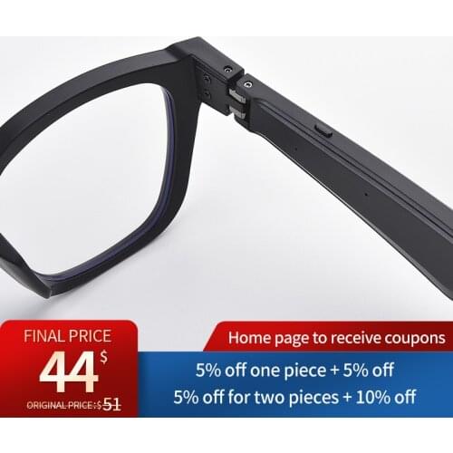 HD Douyin Live Glasses Photographing Video Bluetooth Multifunctional Video Glasses Camera Head Motion 1080P