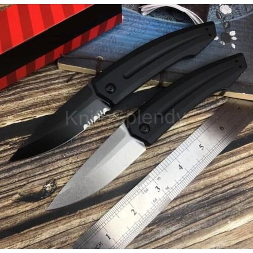 Kes 7200 Pocket Folding Knife D2 Blade Aviation Aluminum T6-6061 Handle EDC Tactical Hunting Fishing Knifes Survival Tool Knives