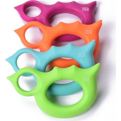 Hand Gripper Grip Silicone Ring Hand Resistance Band Finger Stretcher-Exercise for Forearm Wrist Training Carpal Hand Expander
