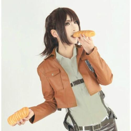 Full Set Attack on Titan Cosplay Shingeki no Kyojin Mikasa Ackerman Cosplay Costume Halloween Costumes
