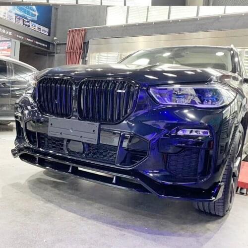 Lively2021 Fit For Bmws New X5g05 Sports Front Shovel, Rear Lip Side Skirt, Tail, Middle Wing, Modified Black Warrior Kit