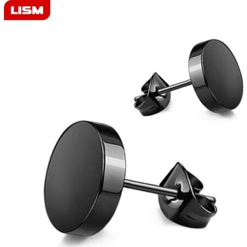 Trendy Crystal Stud Earrings multicolor Rhinestone Magnet Earrings for Men Women No Pierced Hole